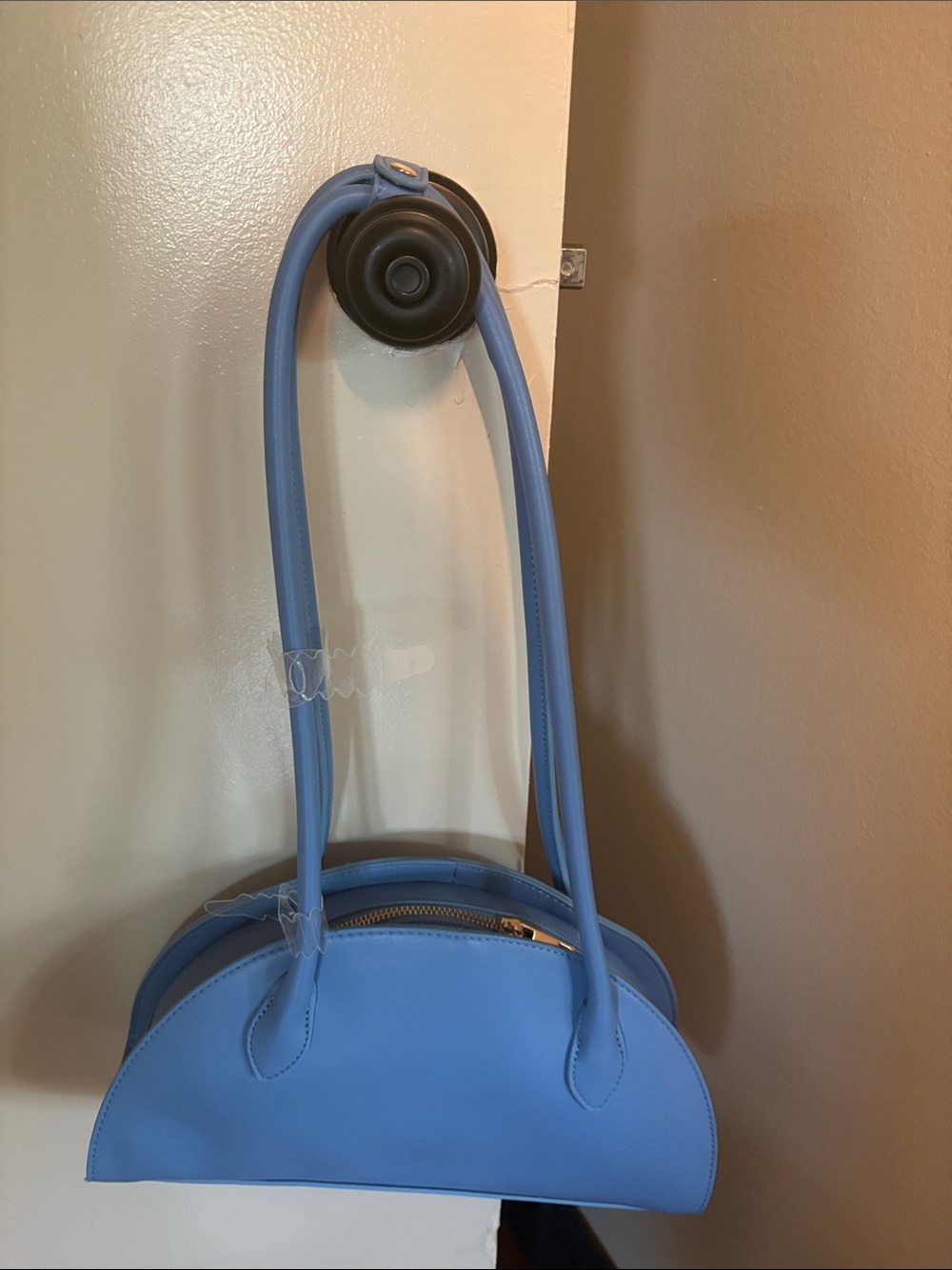 Old Navy Light Blue Crescent Shoulder Bag